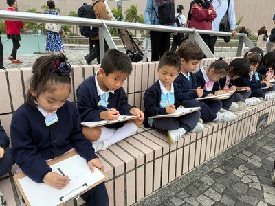 維港海旁寫生活動